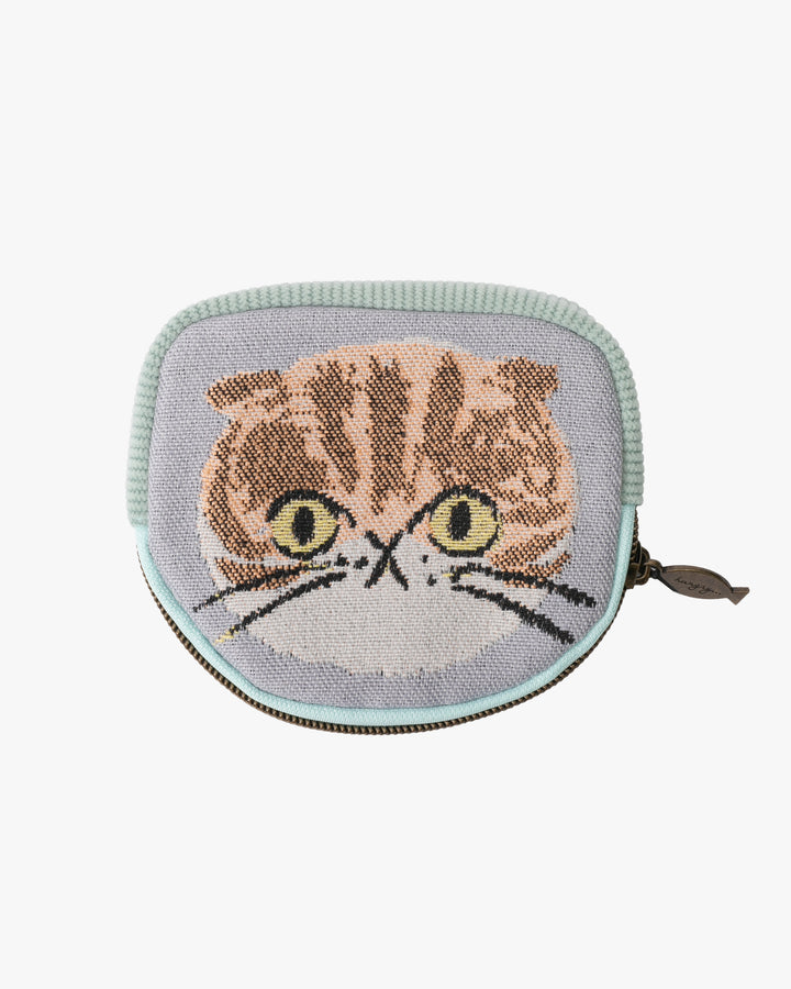 Pouch, Bisque, I Love Cat Series