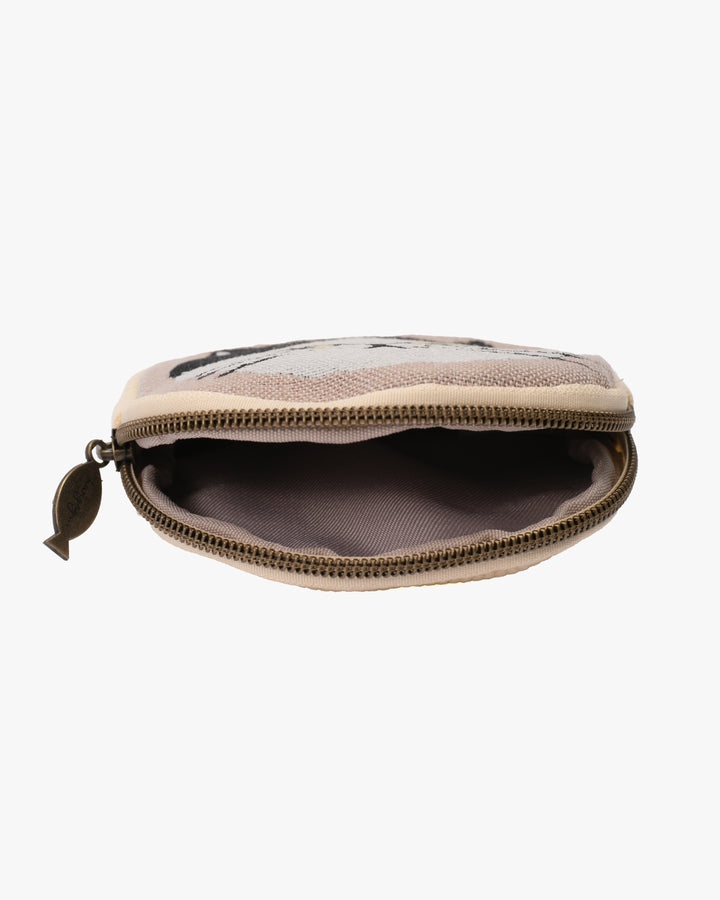 Pouch, Bisque, I Love Cat Series
