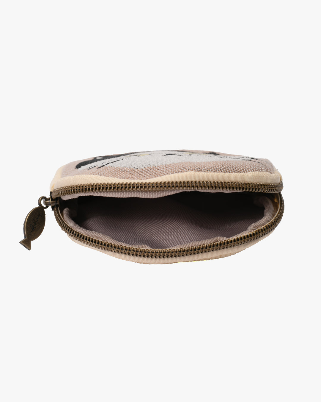 Pouch, Bisque, I Love Cat Series