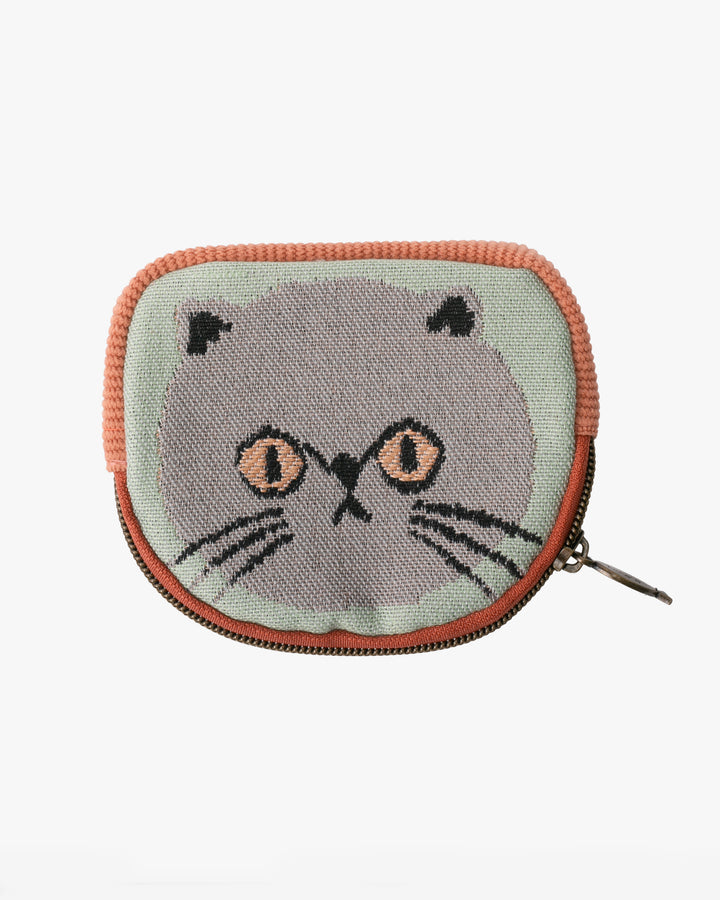 Pouch, Bisque, I Love Cat Series