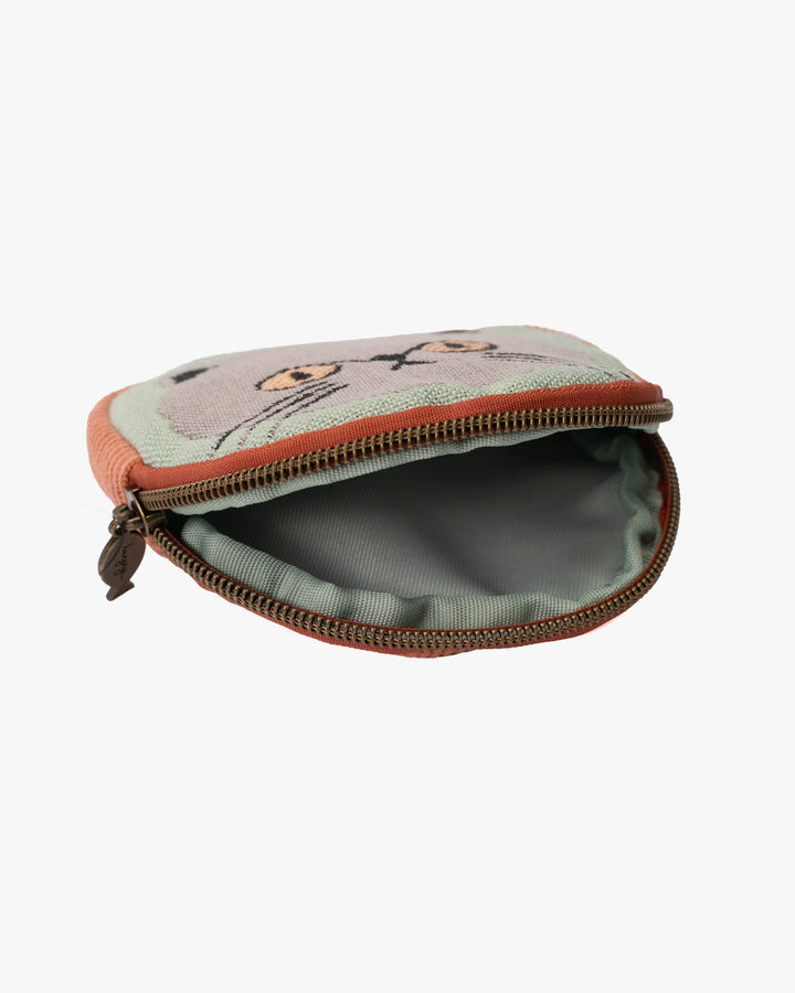 Pouch, Bisque, I Love Cat Series