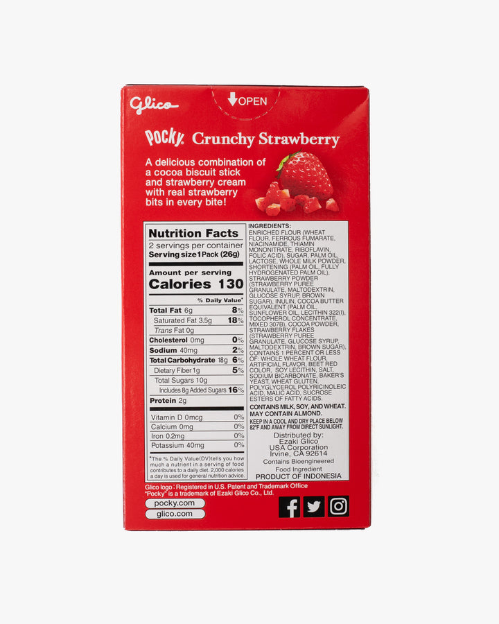 Pocky, Crunchy Strawberry