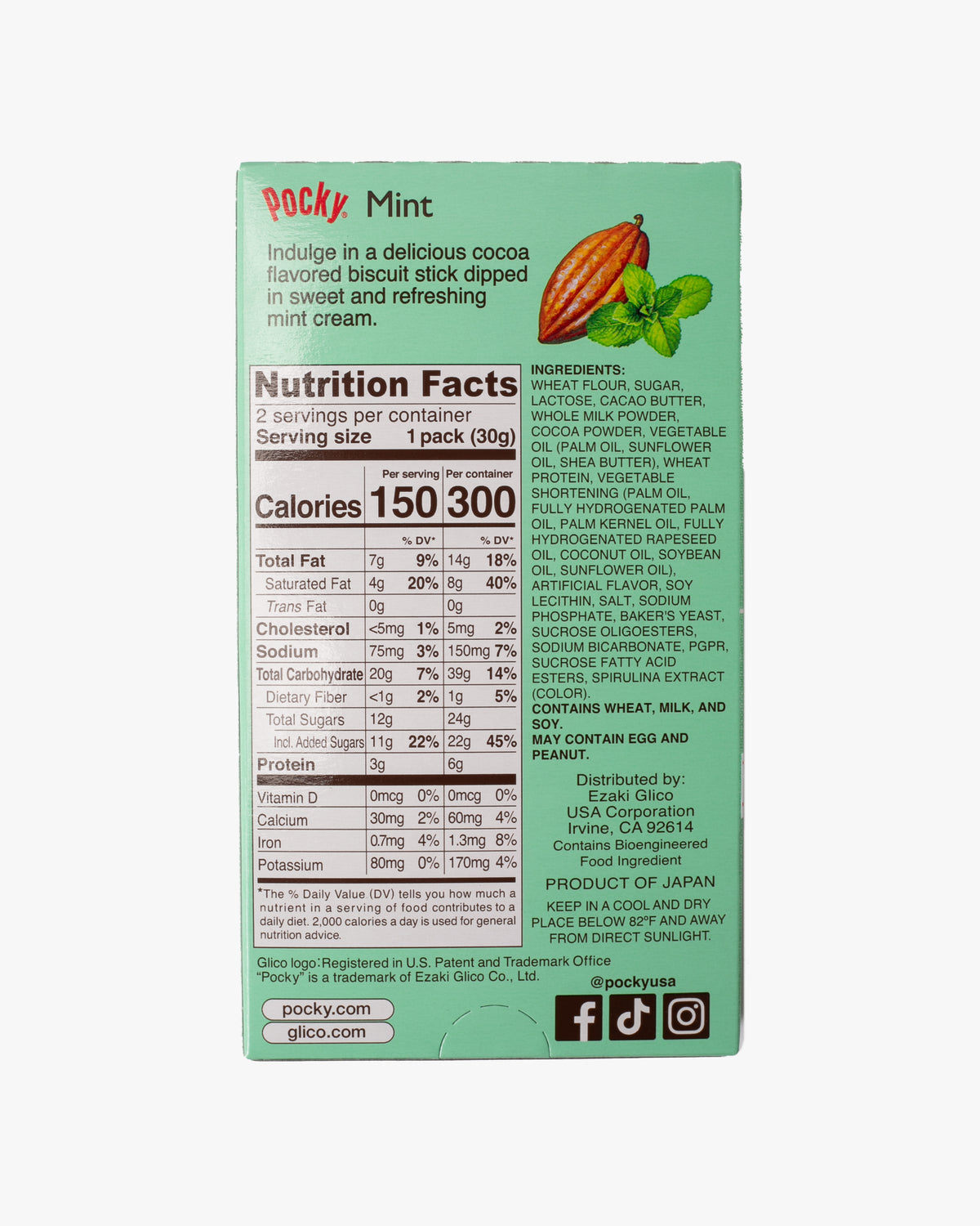 Pocky, Mint