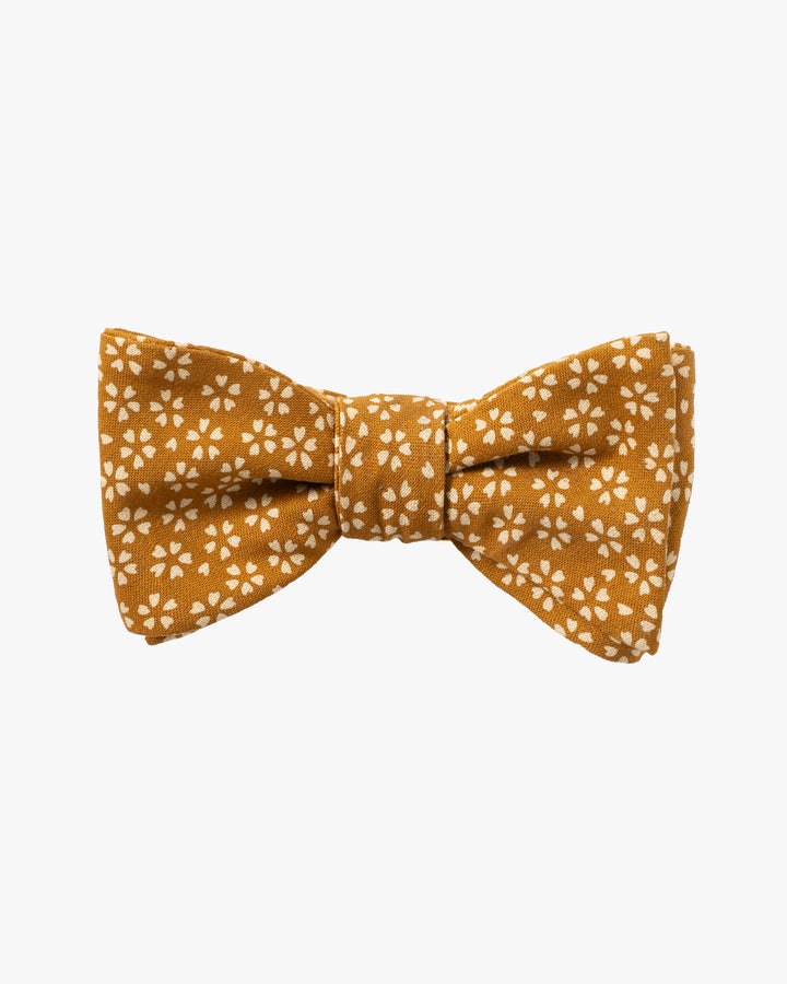 Kiriko Original Bow Tie, Orange Sakura
