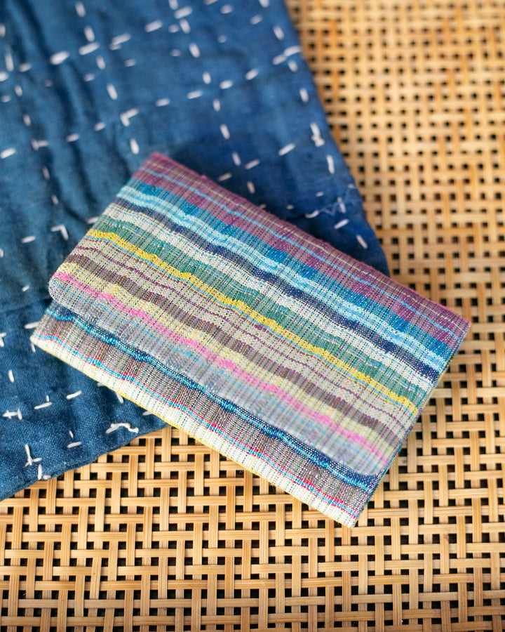 Card Holder, Nitta Textile Arts Inc., Woven, Rainbow