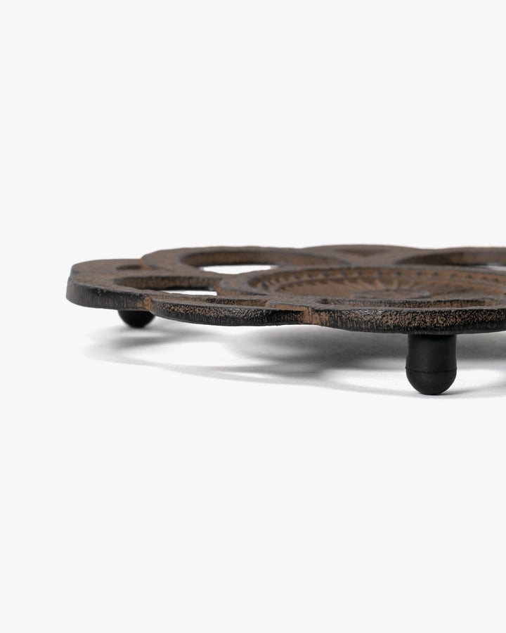 Metal Trivet, Oitomi, Plum, Brown