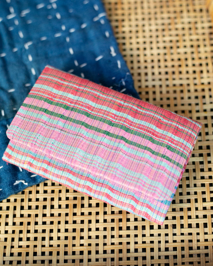 Card Holder, Nitta Textile Arts Inc., Woven, Pink