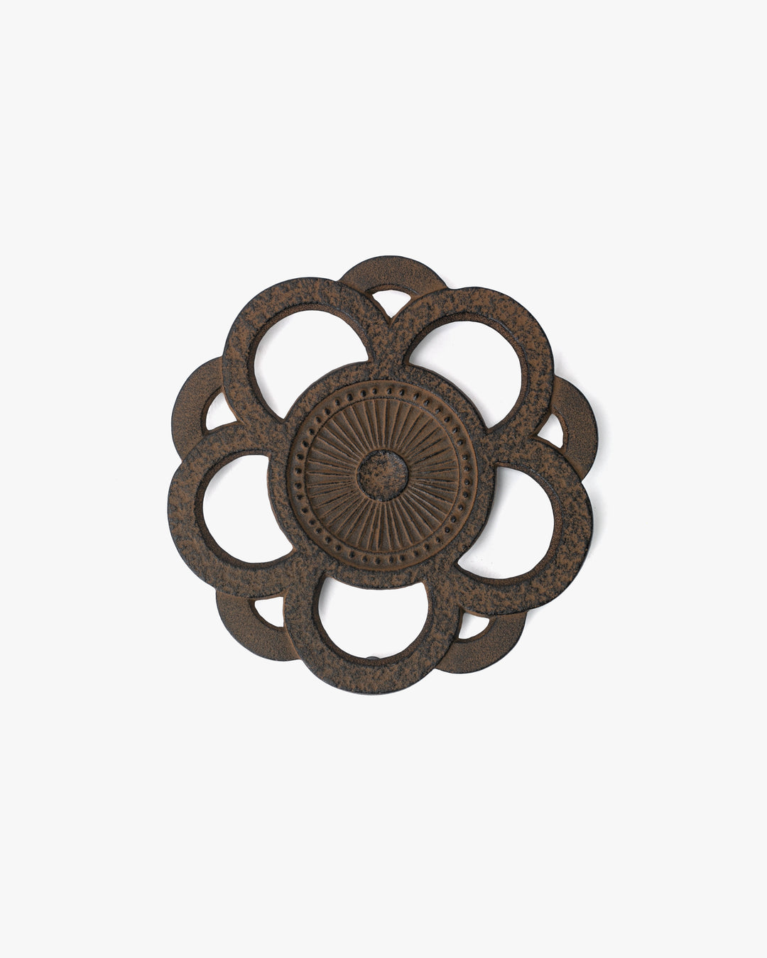 Metal Trivet, Oitomi, Plum, Brown