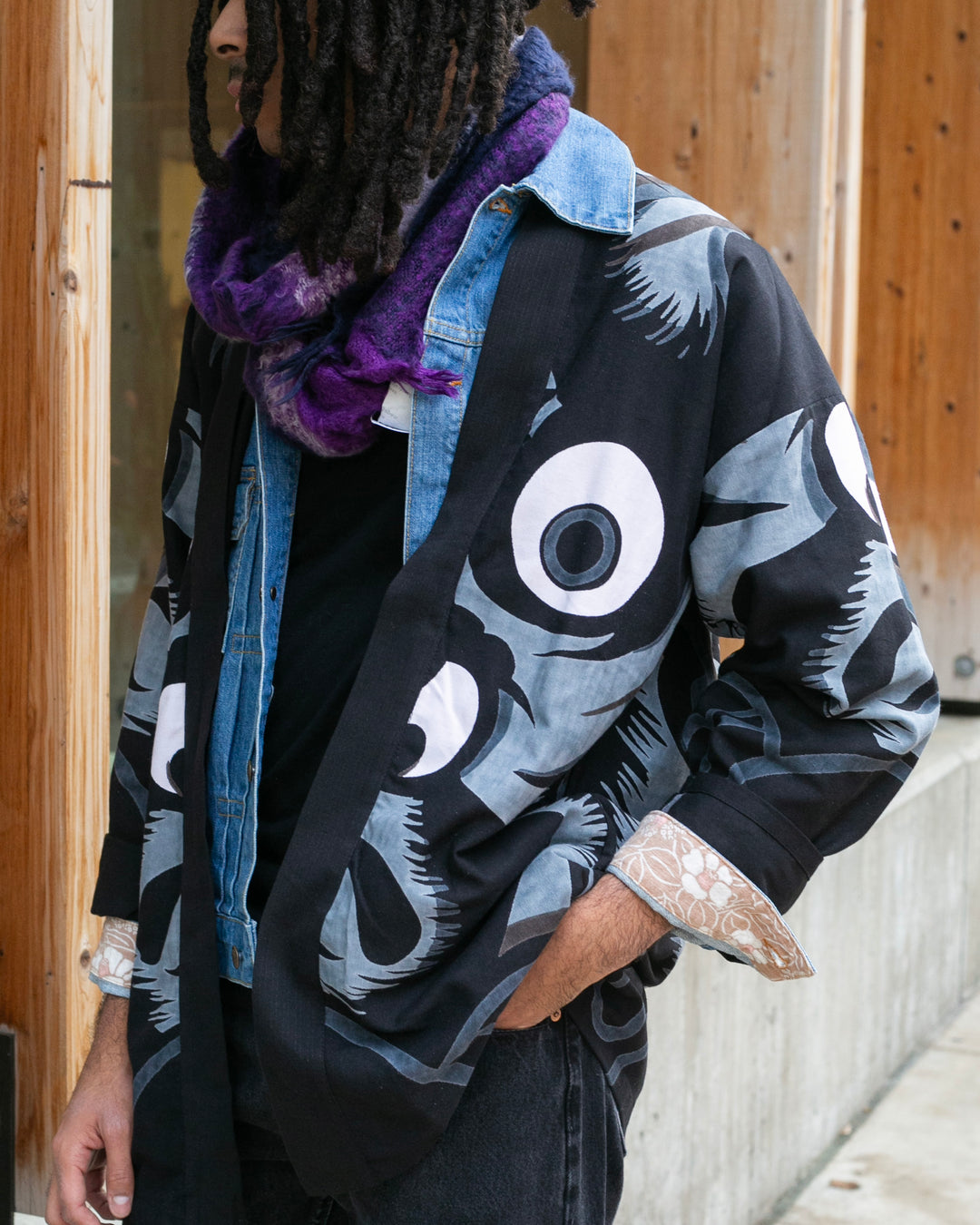 Wa-Modern, Haori Robe, BK Daruma