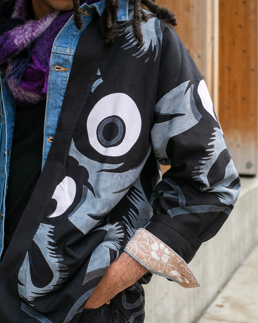 Wa-Modern, Haori Robe, BK Daruma