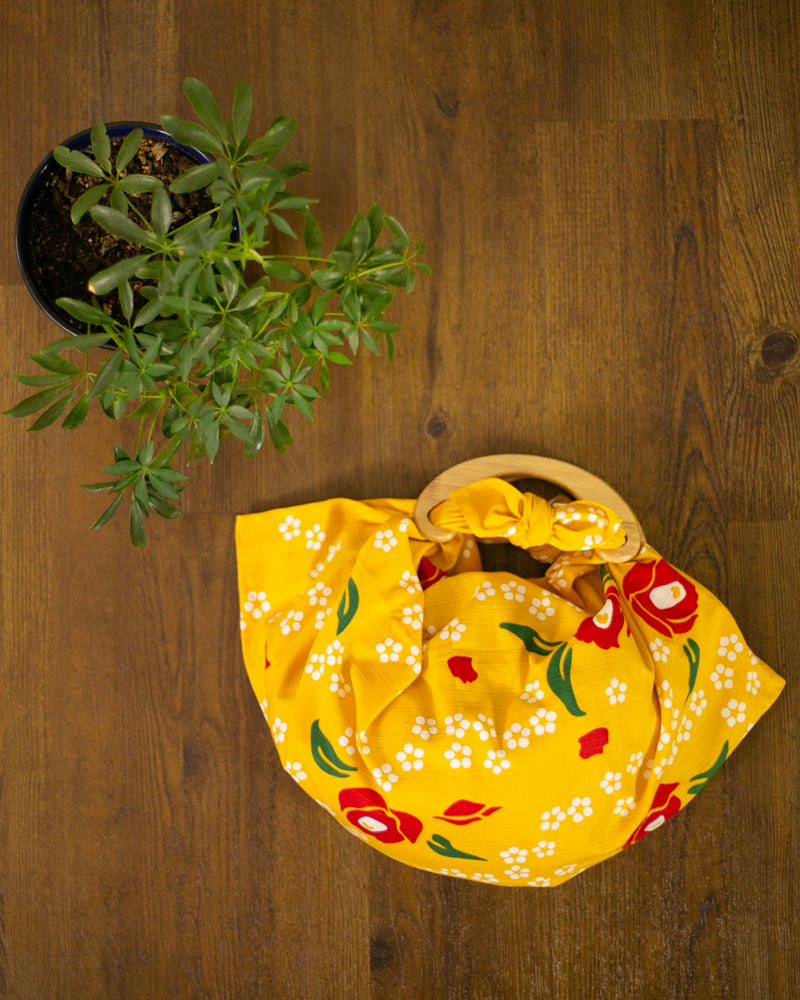Furoshiki Wooden Handles