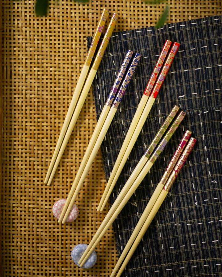Chopsticks, Kawai, Takeyuzen, Set of 5