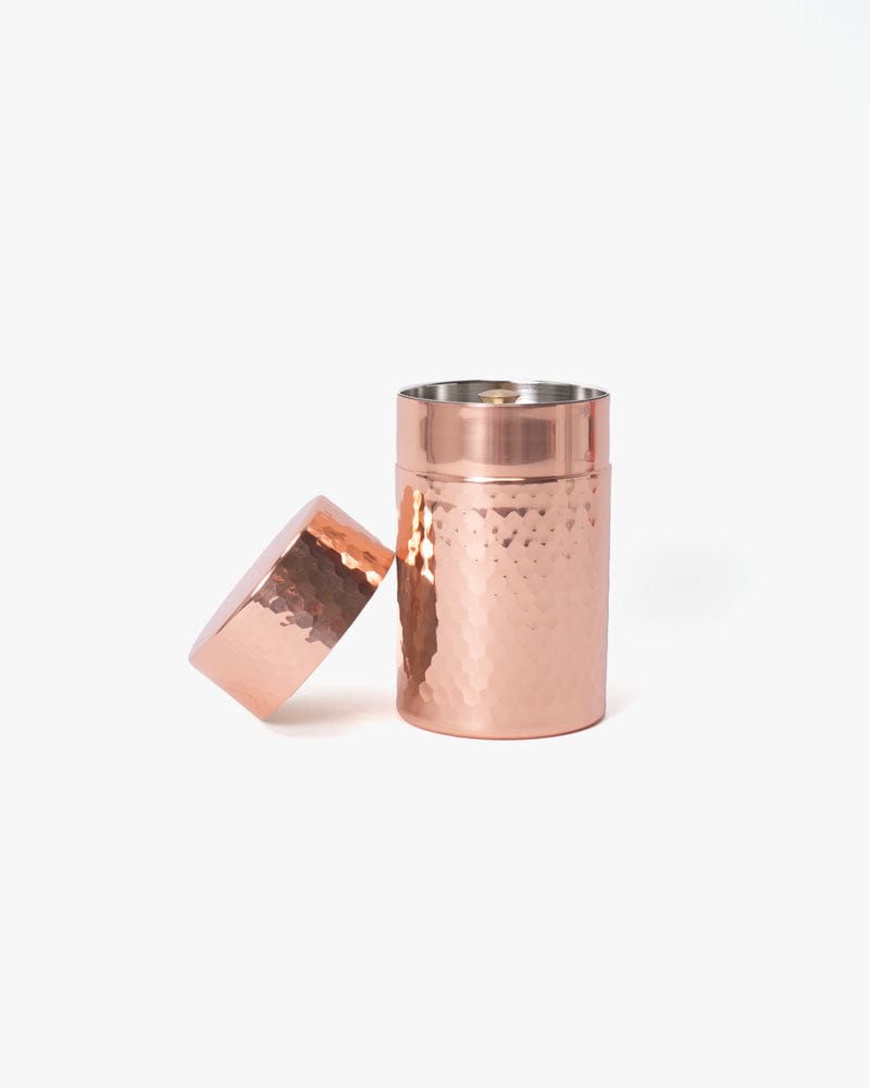 Tea Leaf Storage, Asahi, Copper