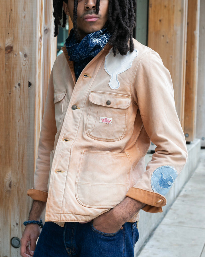 Japanese Repro Work Jacket, L, HR Market, Guitar Patchwork