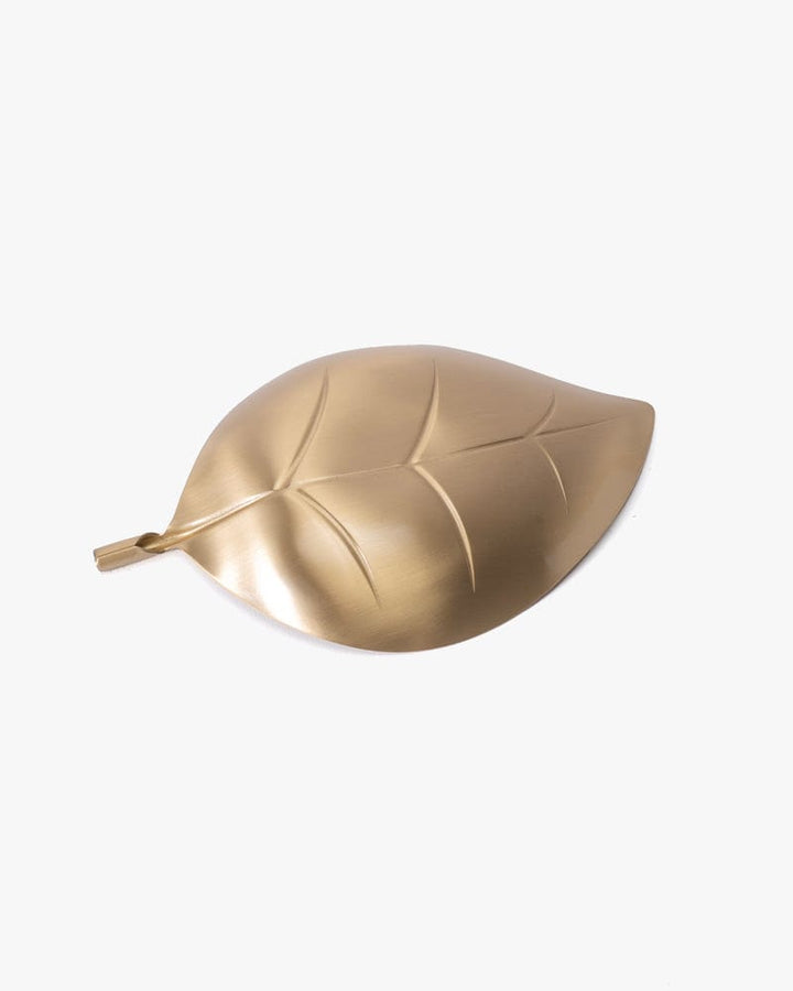 Plate, Asahi, Leaf Brass