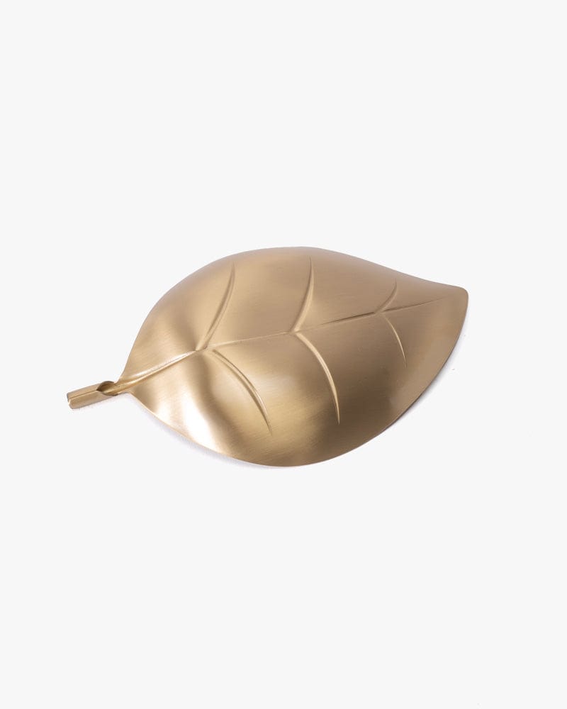 Plate, Asahi, Leaf Brass