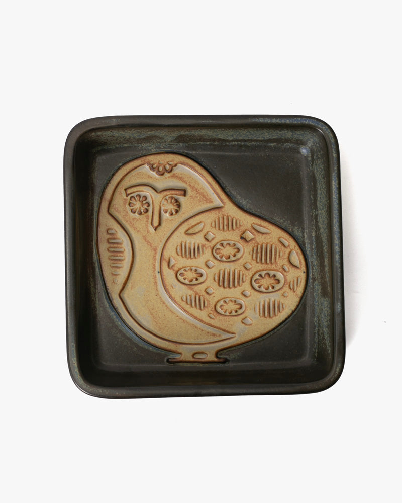 Plate, Kashiwa Craft, Owl