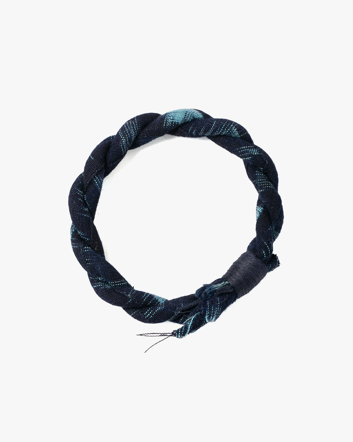 Boet x Kiriko Bracelet, Indigo with Light Blue Kasuri