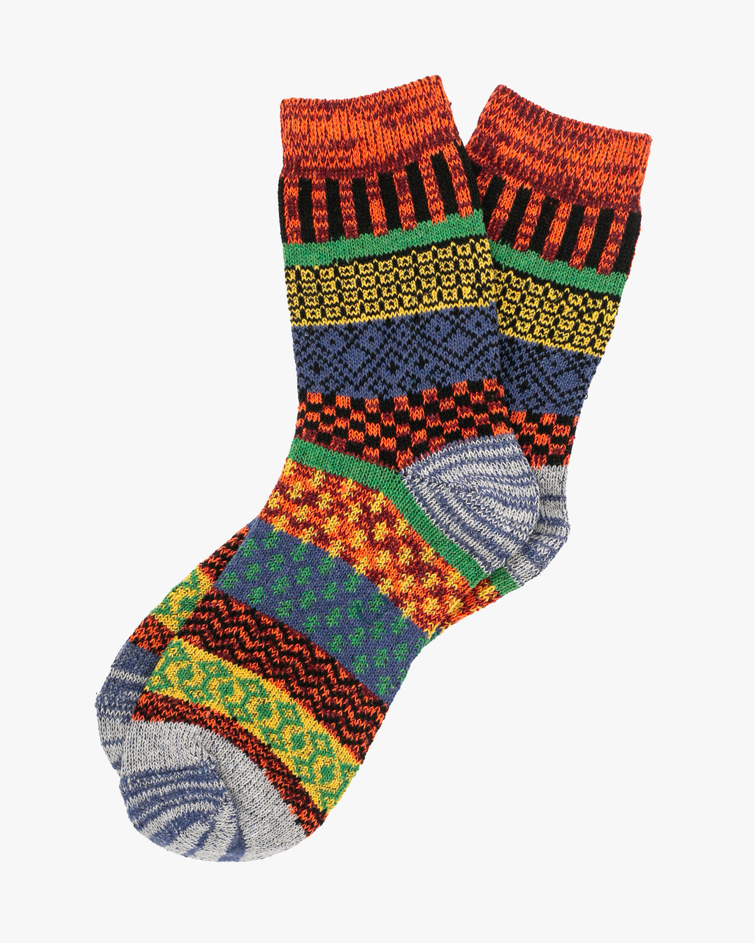 Tourtiwi, Thermal Socks, Contrast Patterns