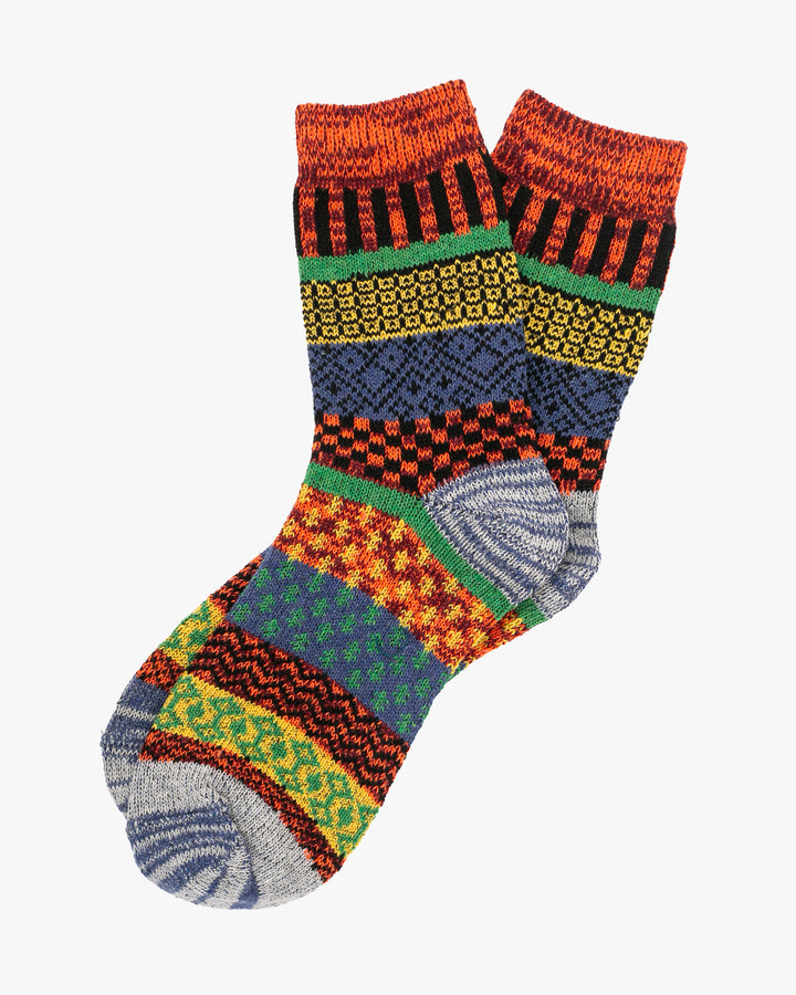 Tourtiwi, Thermal Socks, Contrast Patterns
