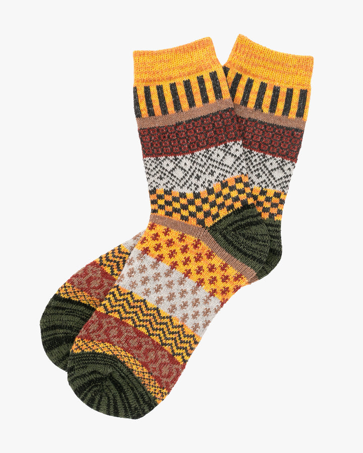 Tourtiwi, Thermal Socks, Contrast Patterns