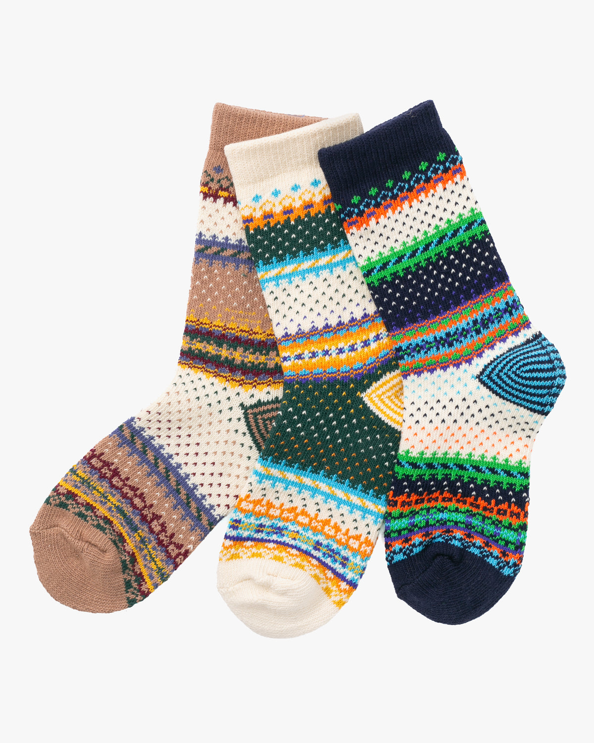 Tourtiwi, Mid-calf Socks, Retro Contrast Color Stitching
