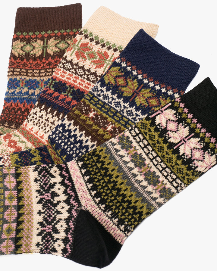 Tourtiwi, Tube Socks, Autumn and Winter Pattern
