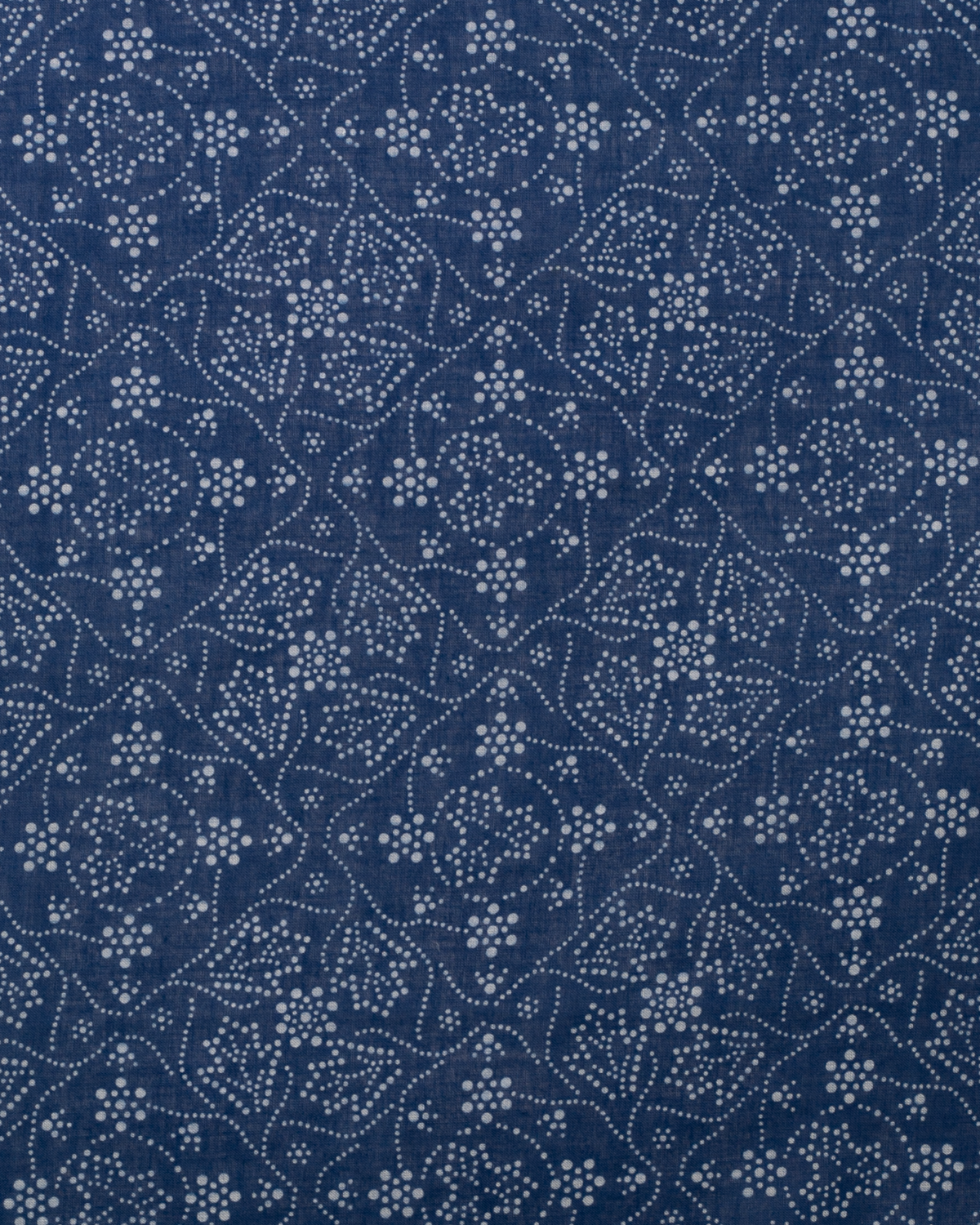 Aizawa Lightweight Indigo Bandana, Dotted Japanese Patterns
