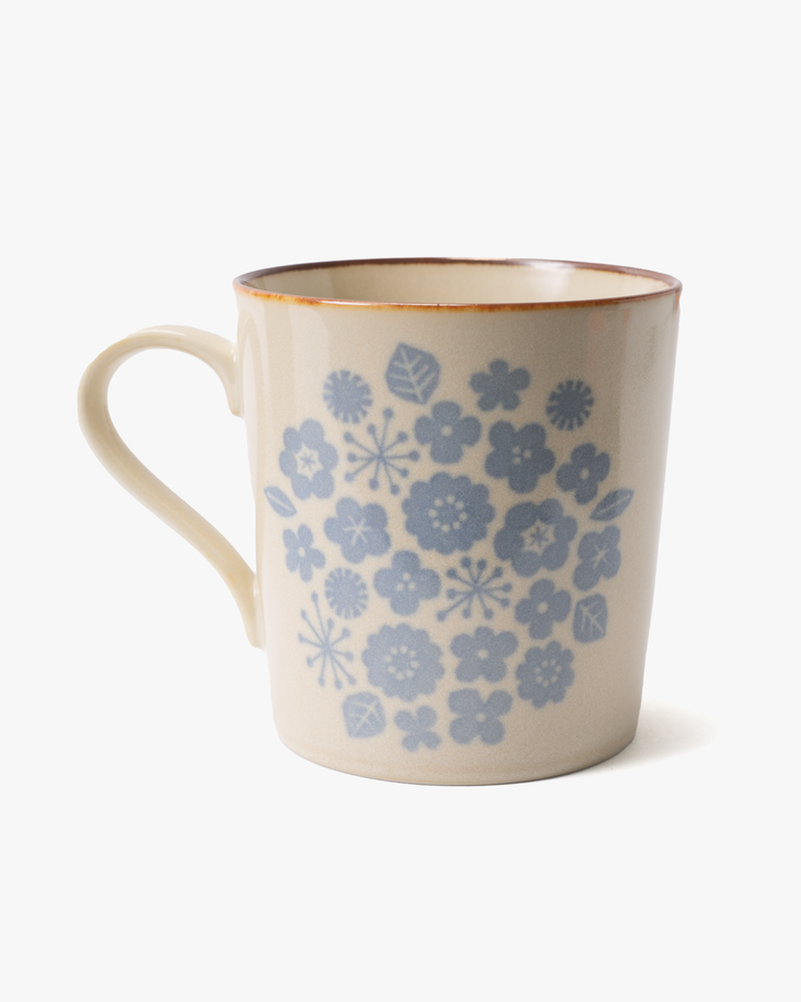 Mug, Bisque, Kukka Lokki, Flower