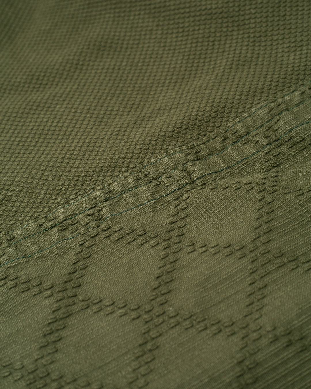 Kiriko Custom Dyed Kendogi Jacket with Pockets, Aimirucha, Style A