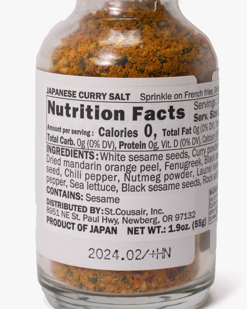 Kuze Fuku, Japanese Curry Salt