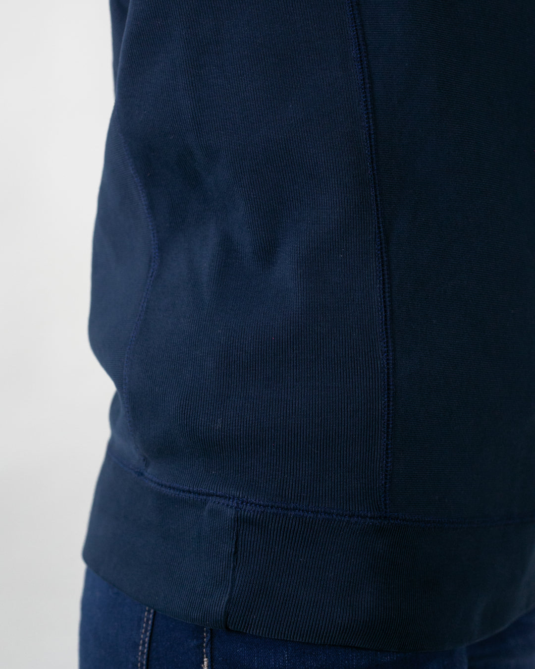 Kiriko Original Crewneck, 13oz Cotton, Printed Kintaro, Navy