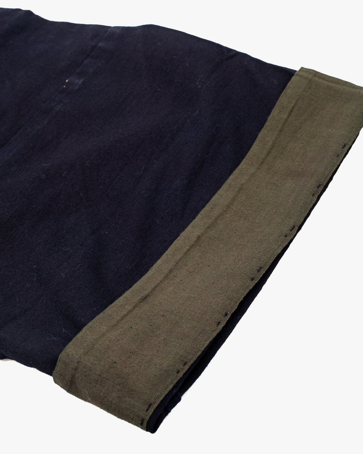 Vintage Happi Robe, Dark Indigo, Nojima Saketen