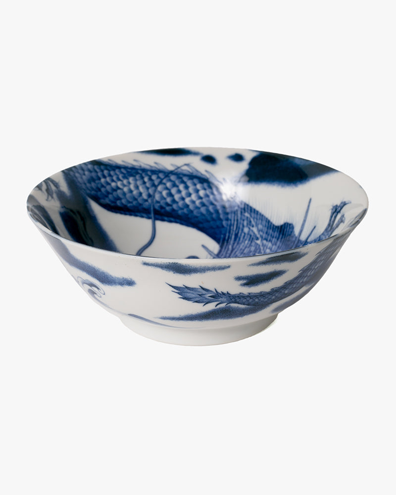 Bowl, Ichiyama, Set of 2 with Spoons, Dragon