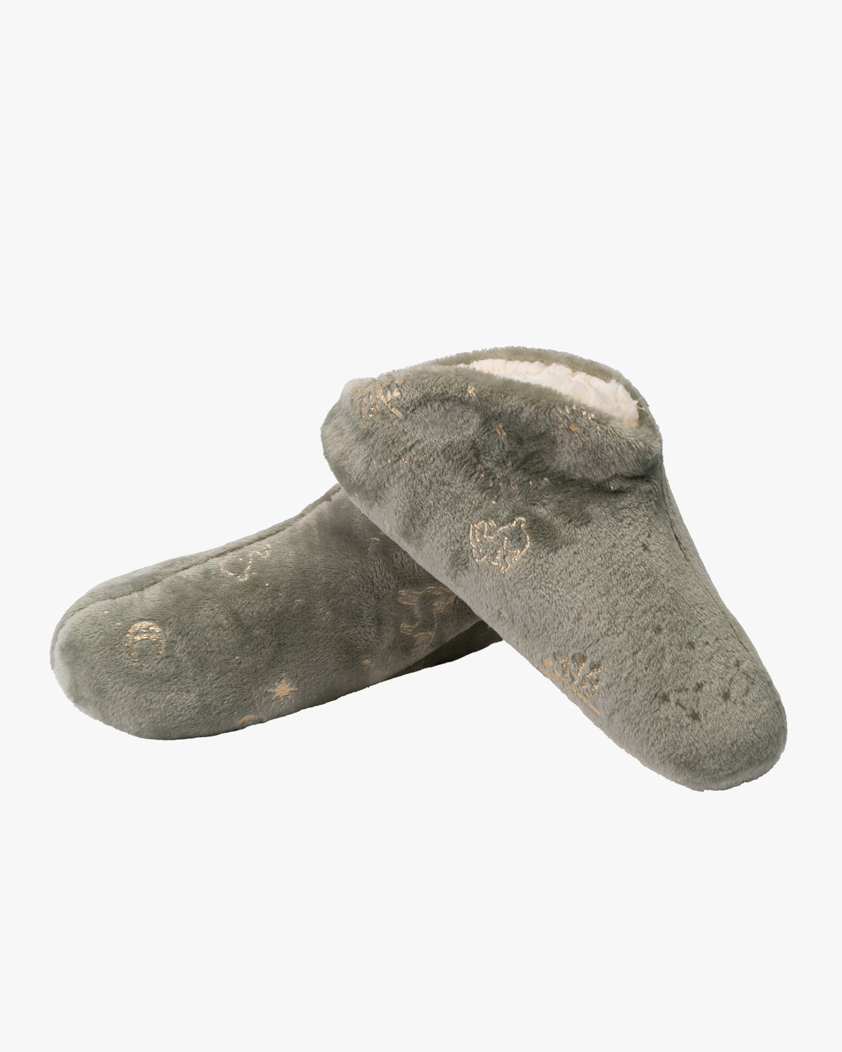 Slippers, Bisque, Olive