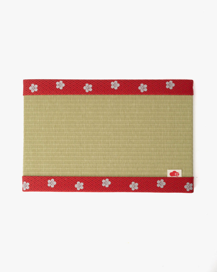 Matsuba Tatami, Large Tatami Mat, New Year Red
