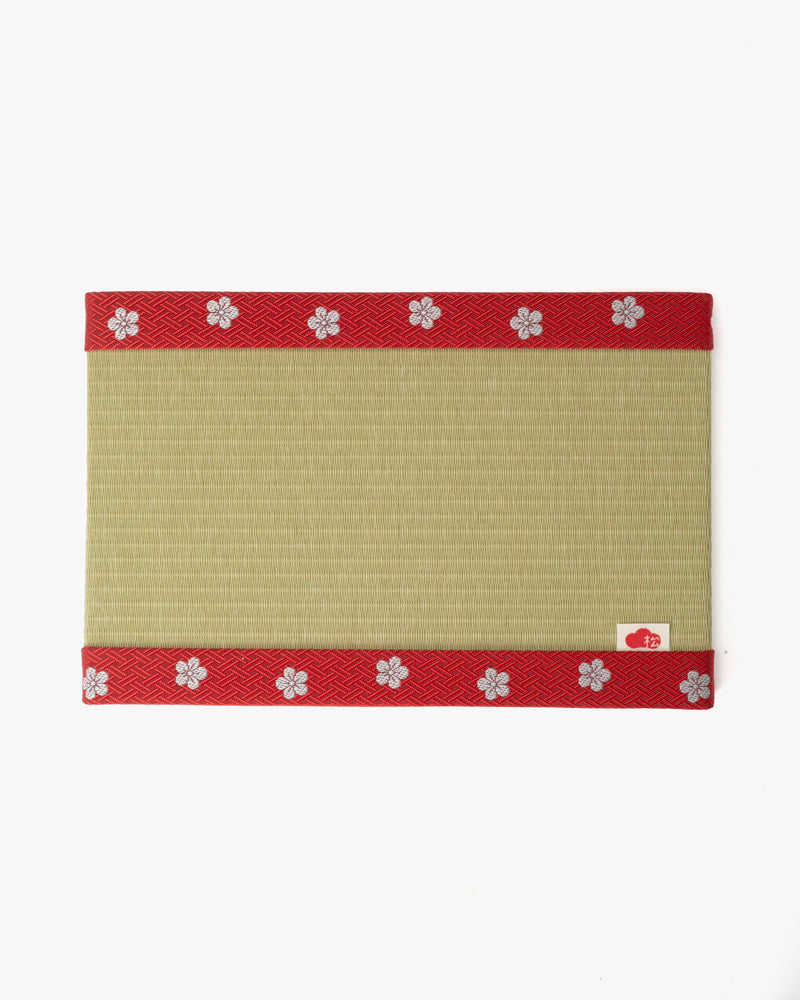 Matsuba Tatami, Large Tatami Mat, New Year Red