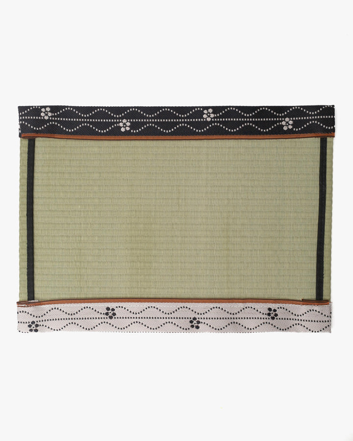Matsuba Tatami, Table Mat, Black and White