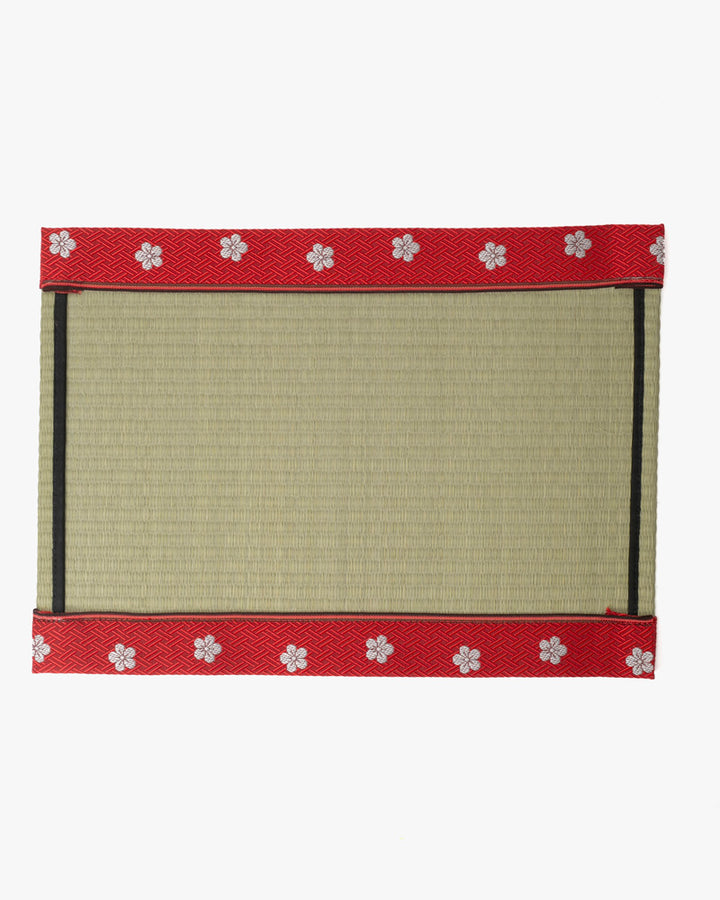 Matsuba Tatami, Table Mat, Red Plum