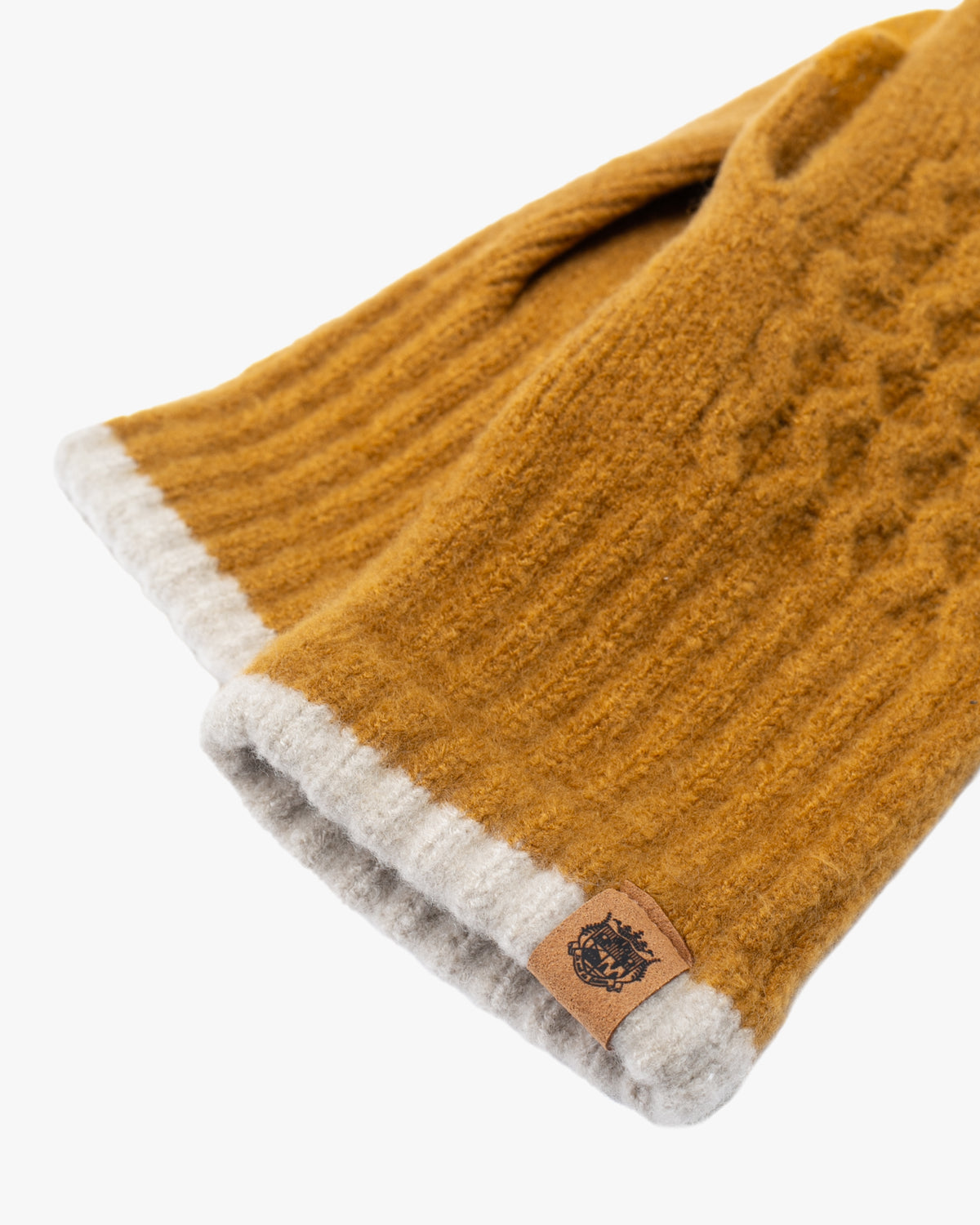 Gloves, Bisque, Tehtava, Yellow and Light Grey, Touchscreen