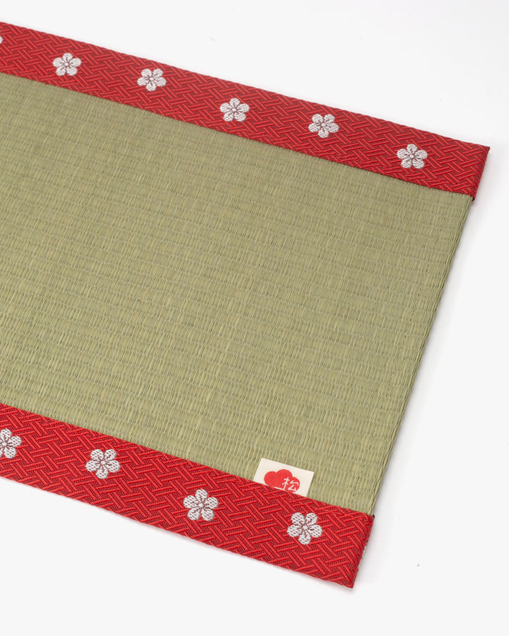 Matsuba Tatami, Table Mat, Red Plum