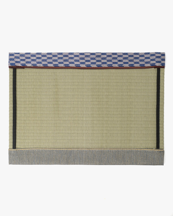 Matsuba Tatami, Table Mat, Blue Yagasuri