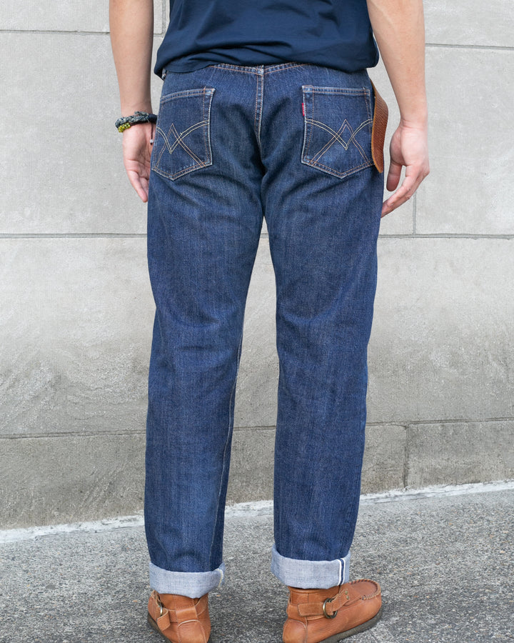 Japanese Repro Selvedge Denim Jeans, Jett Brand - 34" x 33.5"