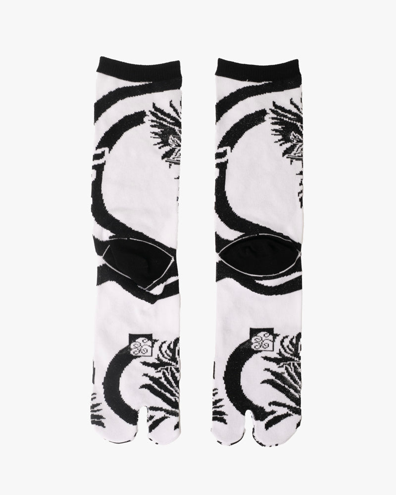 Wa Modern, Tabi Socks, Crew, Wa-Mode White (M/L)