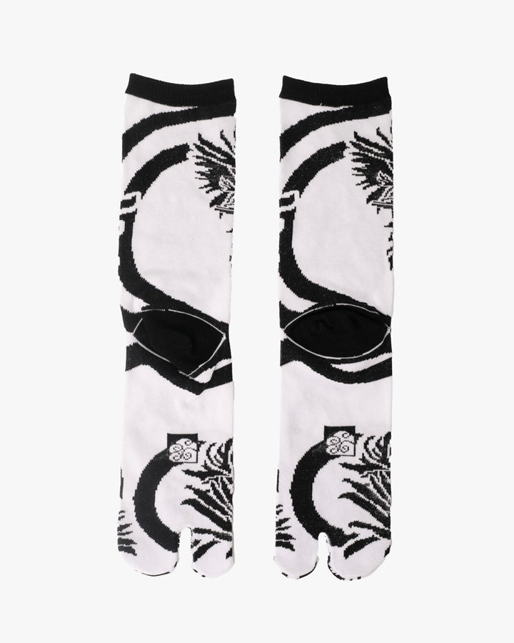 Wa Modern, Tabi Socks, Crew, Wa-Mode White (M/L)