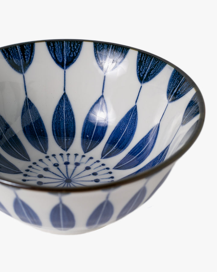 Bowl, Ichiyama, Set of 2 with Chopsticks, Sunflower