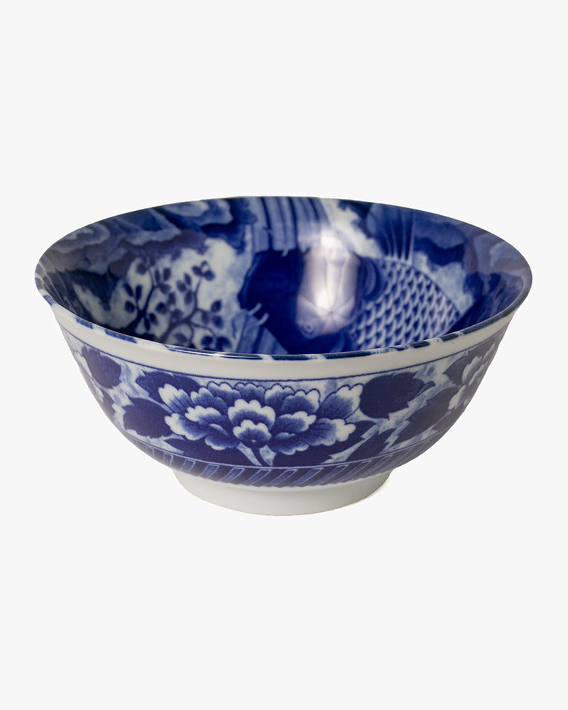 Bowl, Ichiyama, Set of 2 with Chopsticks, Koi