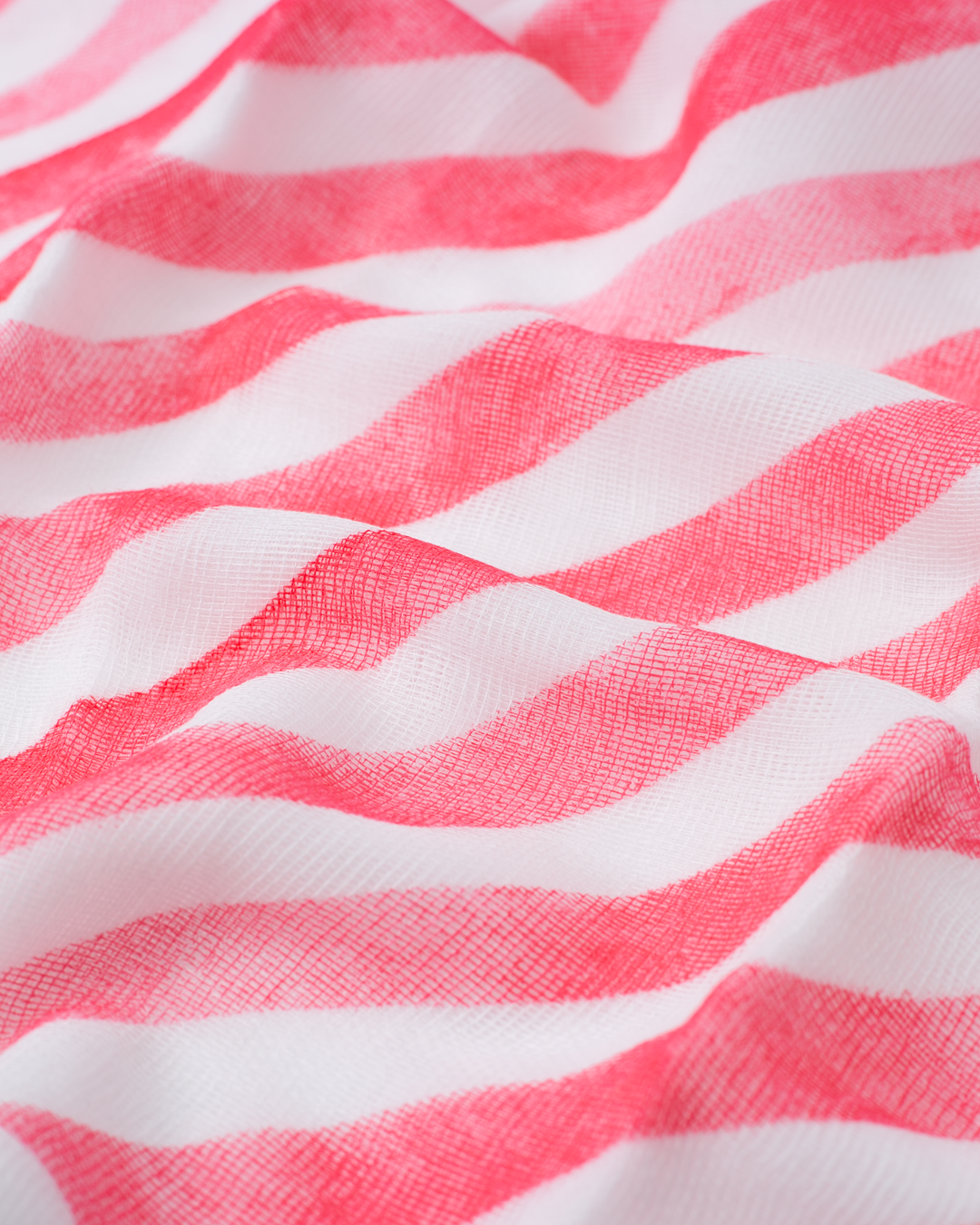 Hand Towel, Bisque, Red Stripe