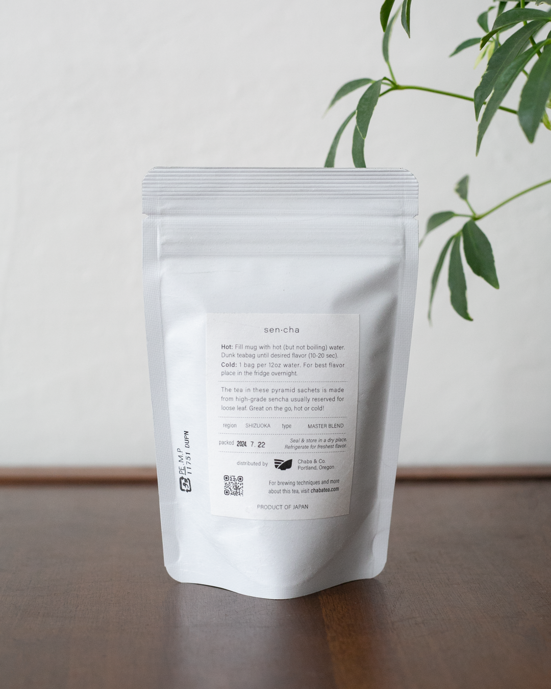 Chaba &amp; Co, Sencha Sachet