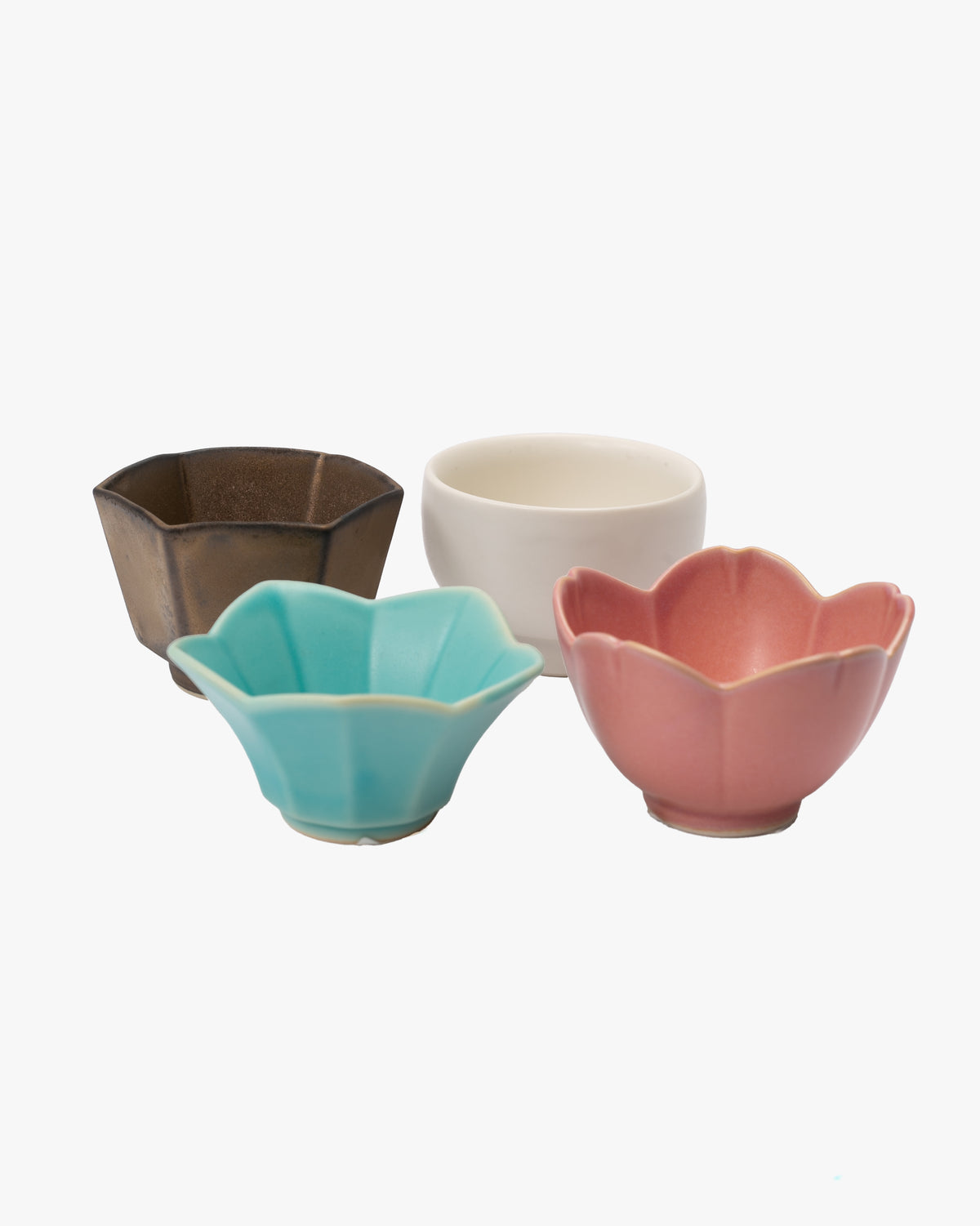 Small Kobachi Bowl, Bisque, Four Season Series